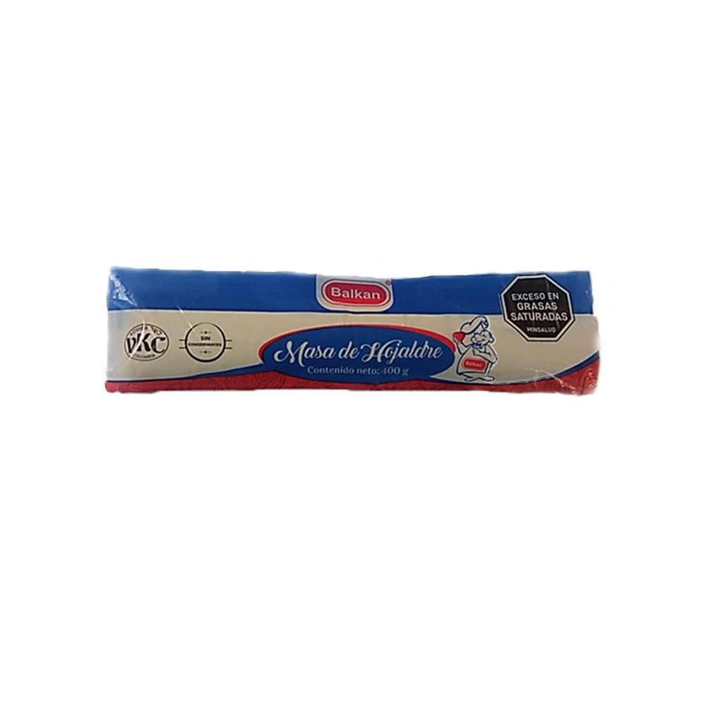 Masa de hojaldre laminada BALKAN 400  gr img #1
