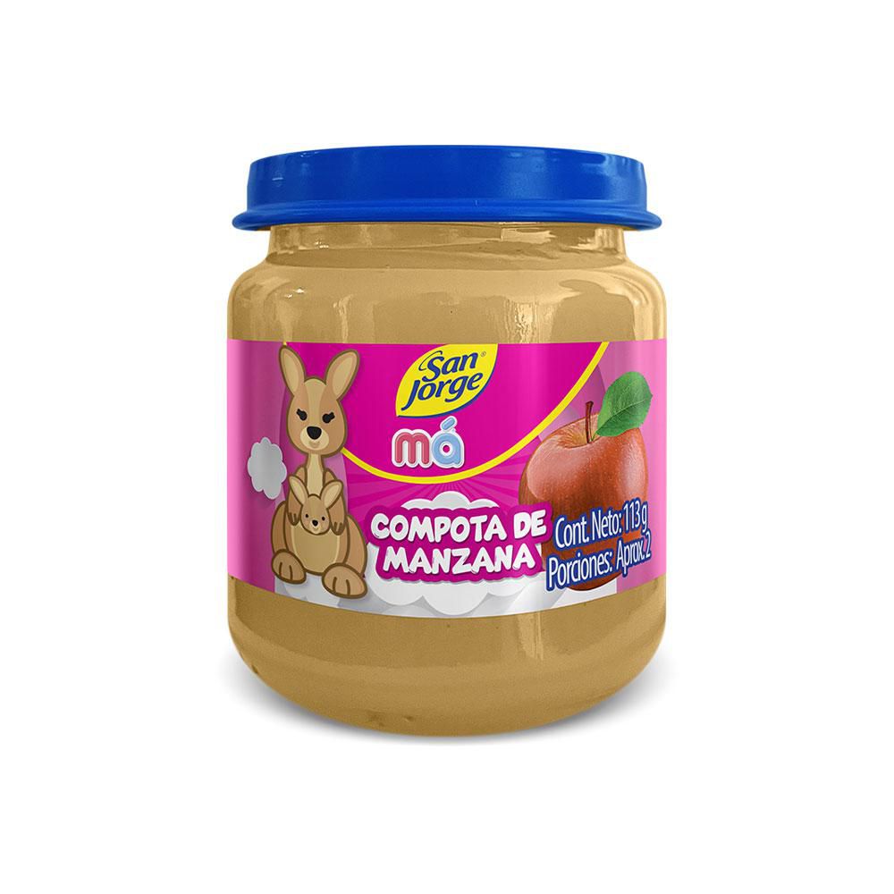 Compota SAN JORGE manzana (113  gr) img #1