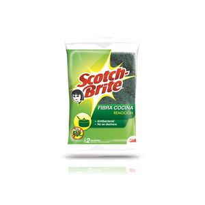 Esponja SCOTCH BRITE fibra cocina (1 und)