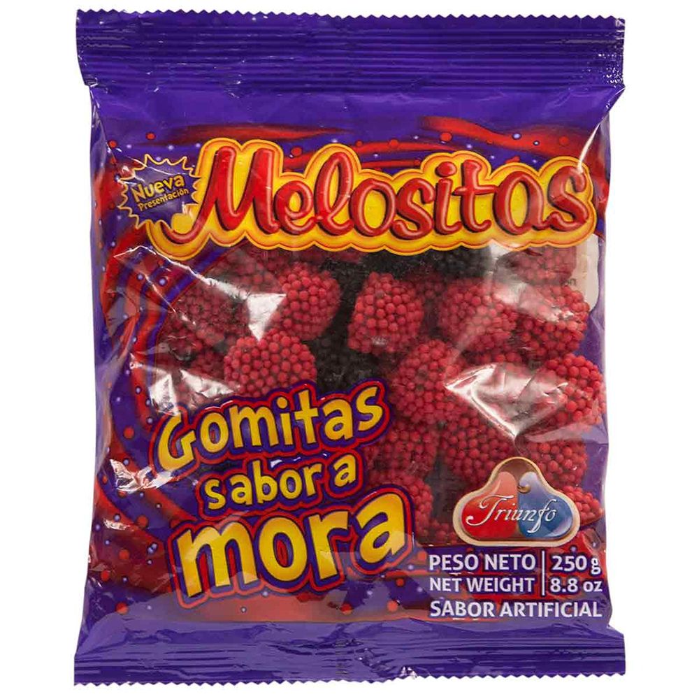 Gomas TRIUNFO melositas sabor a mora (250  gr) img #1
