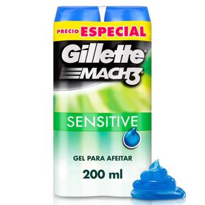 Gel de afeitar MACH 3 sensitive (400 ml)