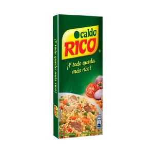 Caldo deshidratado RICO con verduras x 54 cubos (594 gr)