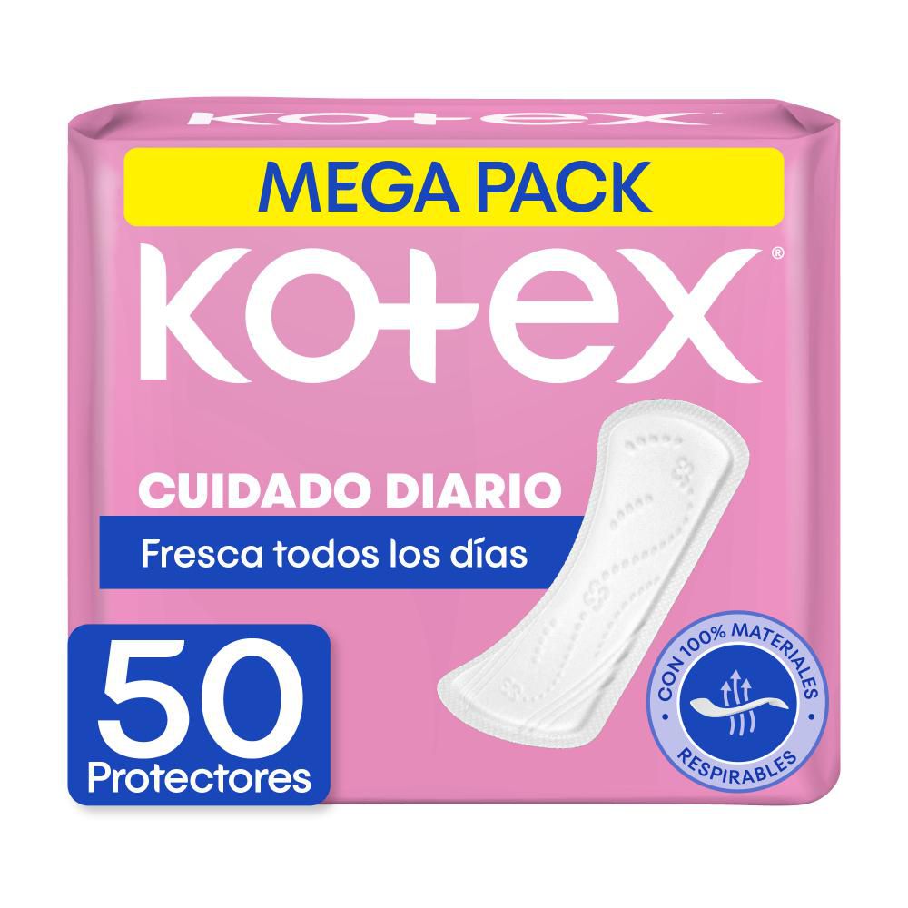 Protectores KOTEX cuidado diario (50  und) img #1
