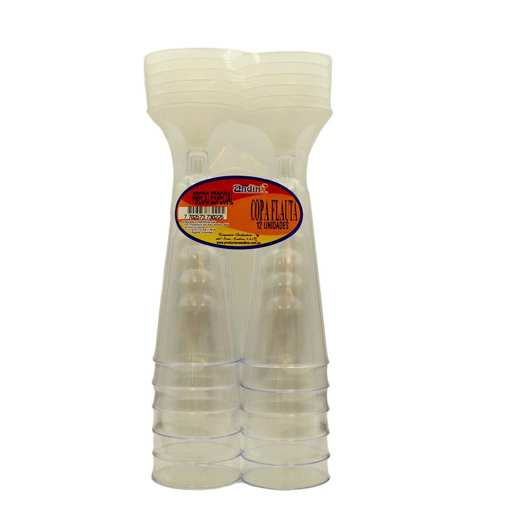 Copa plástica NEW ANDIN flauta img #1