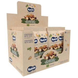 Mezcla frutos secos CONSCIENTE premium avellanas nuez (800 gr)