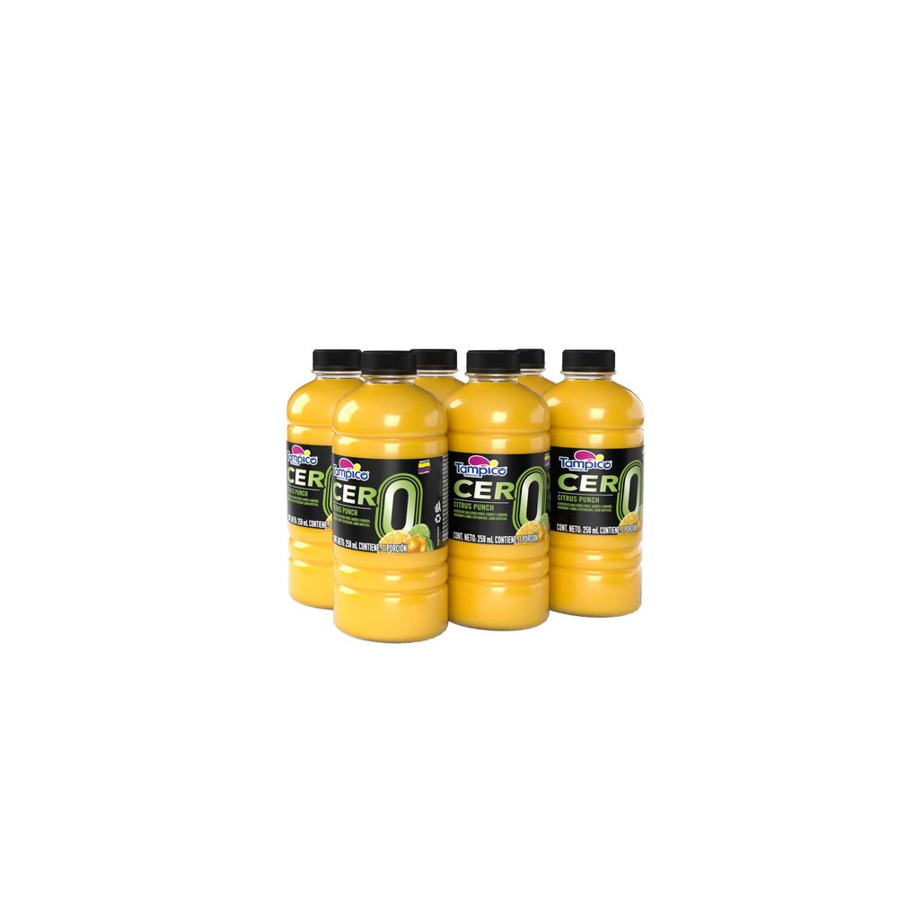 Bebida TAMPICO citrus punch cero azúcar x6und (1500  ml) img #1