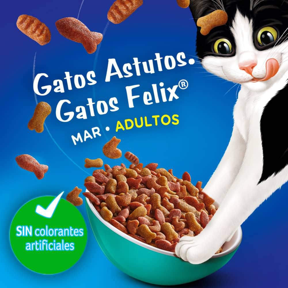 Comida para gatos FELIX adulto triple delicious mar (1500  gr) img #6