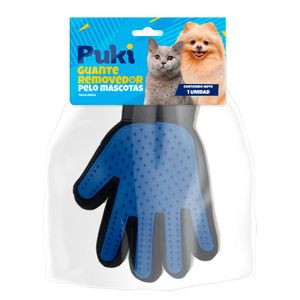 Guante removedor de pelos PUKÍ para mascotas (1 und)