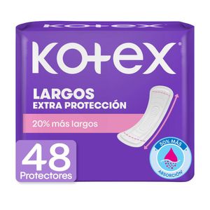 Protectores KOTEX largos (48 und)