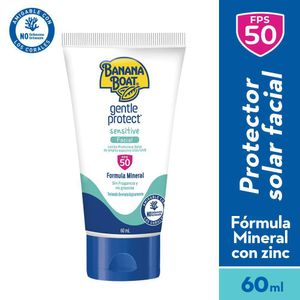 Protector solar BANANA BOAT facial protect senstive FPS 50 (60 ml)