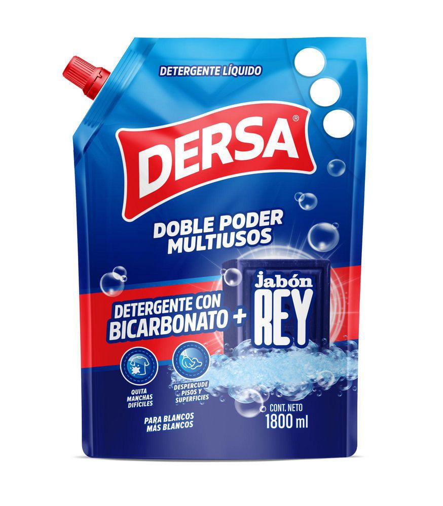 Detergente líquido DERSA doble poder multiusos (1800  ml) img #1