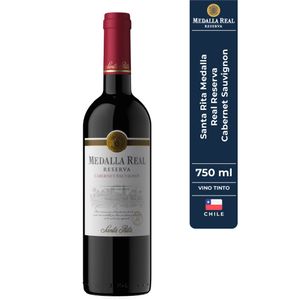 Vino Tinto Santa Rita mlla.Real Rva.Cab.Sau.750ml