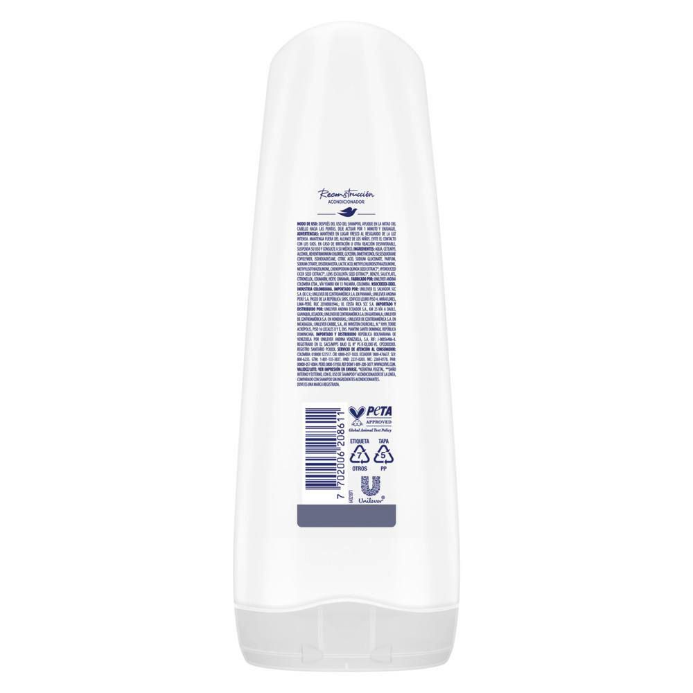 Acondicionador DOVE reconstrucción completa keratina (370  ml) img #4