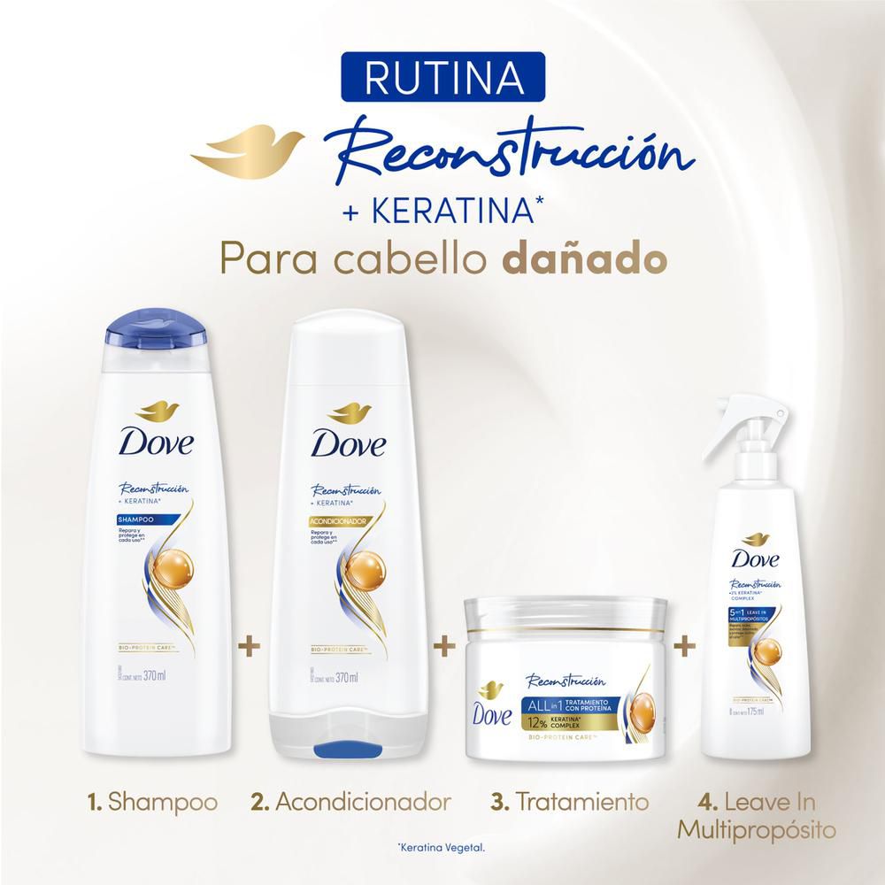 Acondicionador DOVE reconstrucción completa keratina (370  ml) img #6