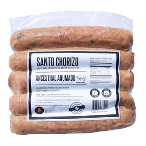 Chorizo SANTO CHORIZO SABOR ANCESTRAL ancestral ahumado (420 gr)