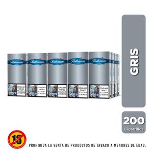 Cigarrillos ROTHMANS gris XL cartón media (200 und)