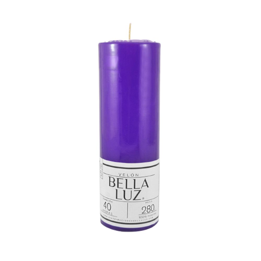 Velón BELLA LUZ 100% parafina img #1