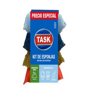 Esponja TASK una para cada necesidad (4 und)