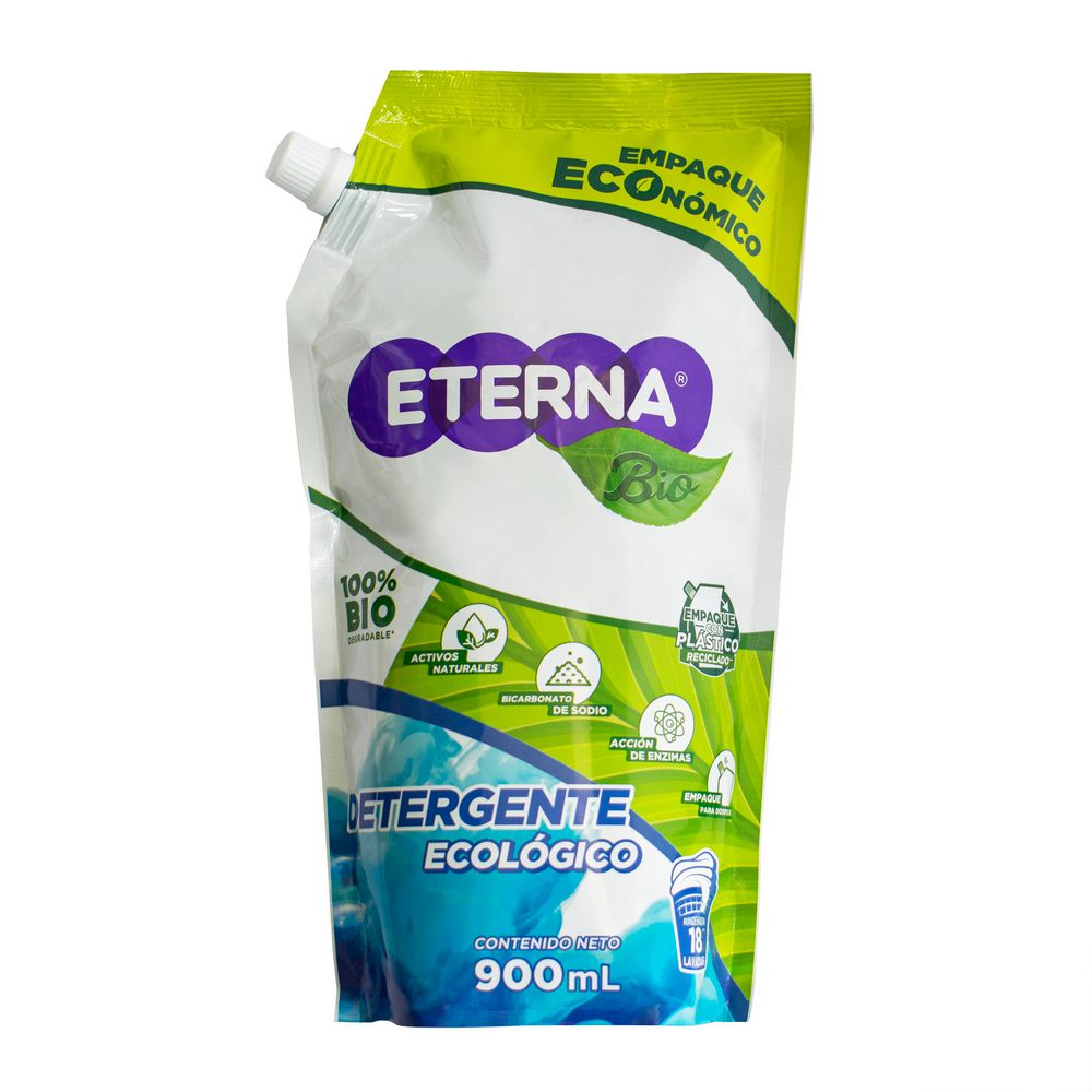 Detergente líquido ETERNA ecológico (900  ml) img #1