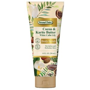 Exfoliante PERSONAL CHOICE MARCA EXCLUSIV cocoa karité (296 ml)