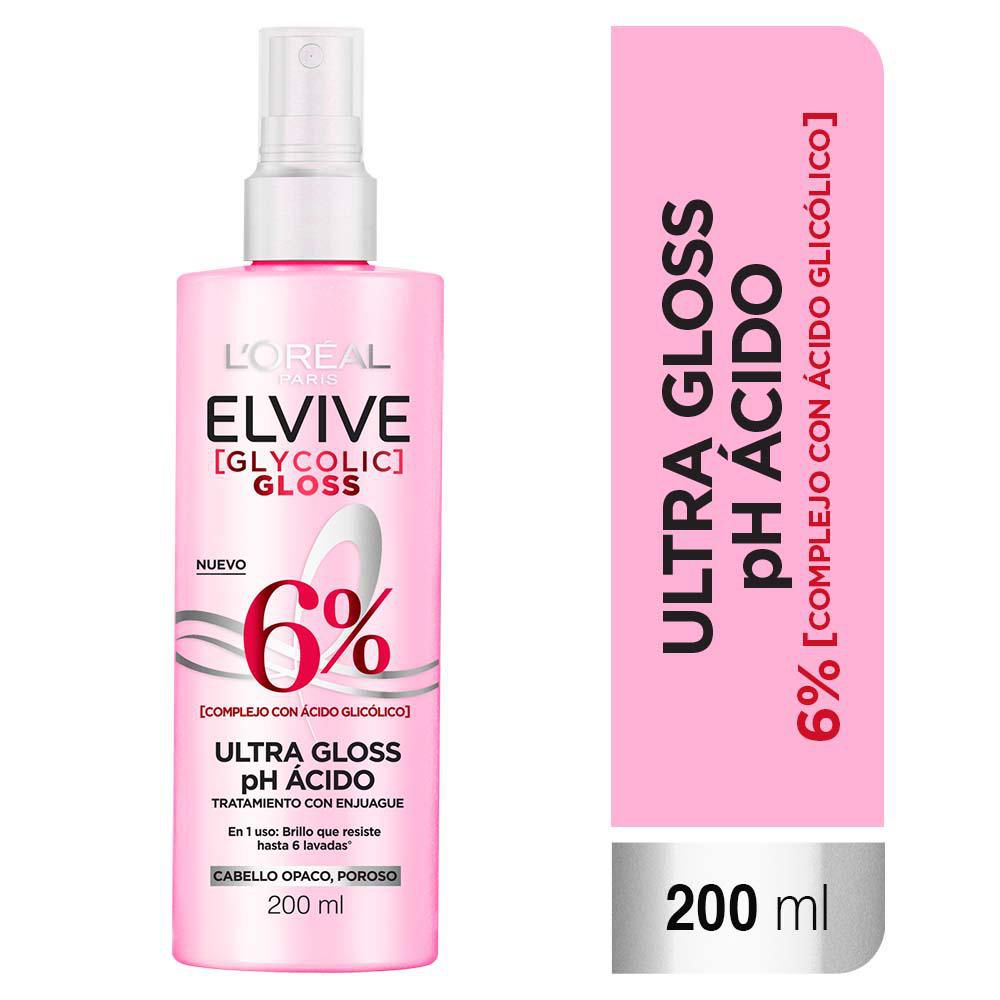 Tratamiento capilar ELVIVE acidifier glycolic gloss (200  ml) img #1