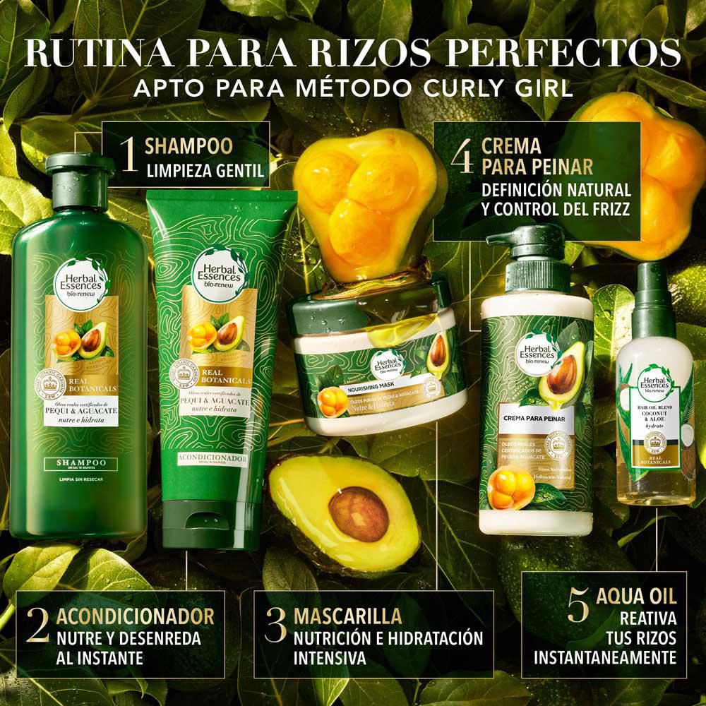 Crema para peinar HERBAL ESSENCES BIO RENEW nutre e hidrata (300  ml) img #4