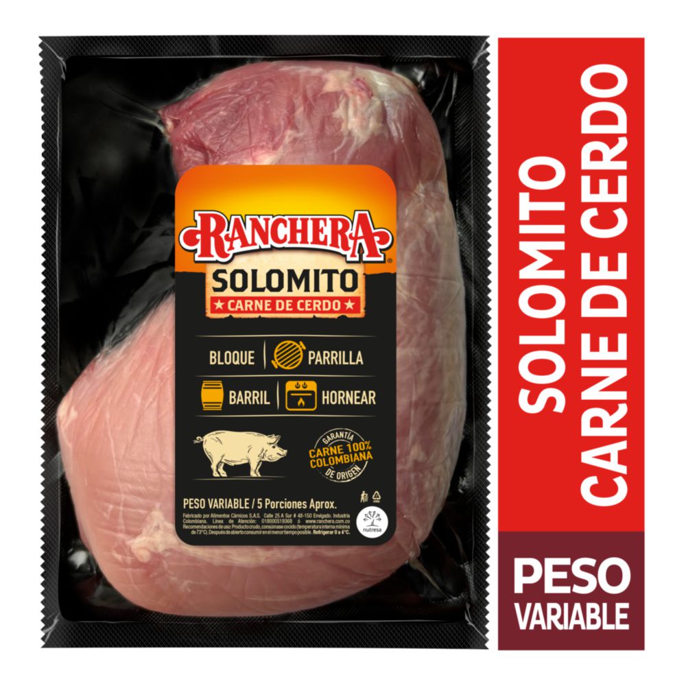 Solomito de Cerdo RANCHERA img #1