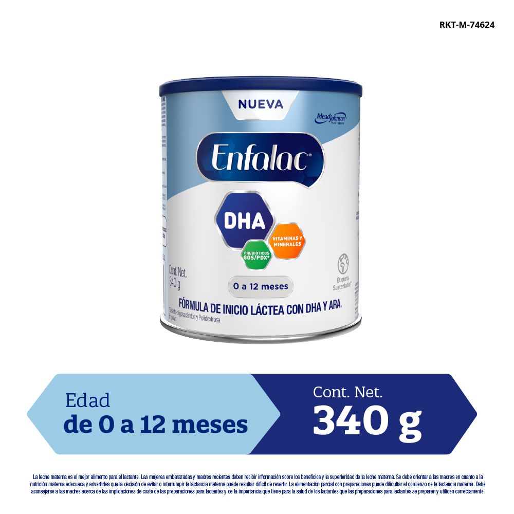 Alimento lácteo ENFALAC fórmula de inicio (340  gr) img #2