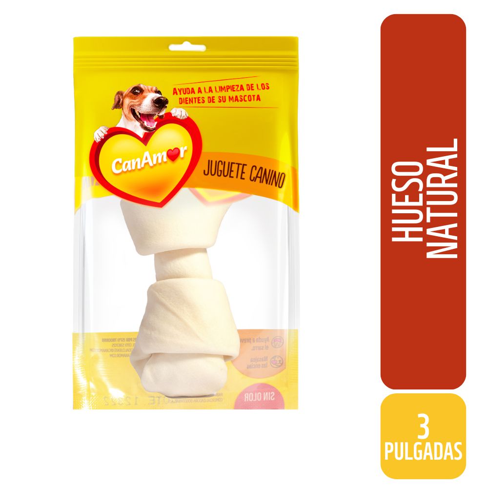 Huesos para perros CAN AMOR 3 pulgadas natural (50  gr) img #1