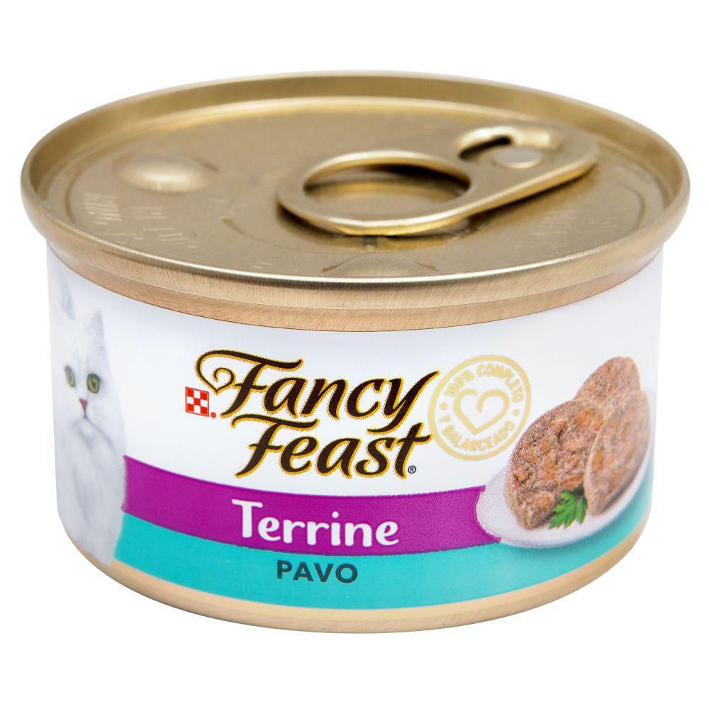 Comida húmeda para gato FANCY FEAST sabor a terrine pavo (85  gr) img #1