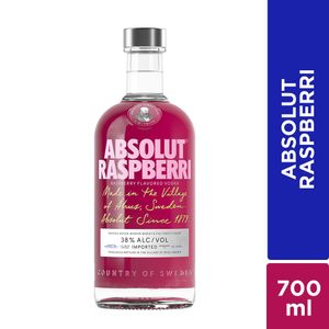 Vodka ABSOLUT botella raspberri (700 ml)