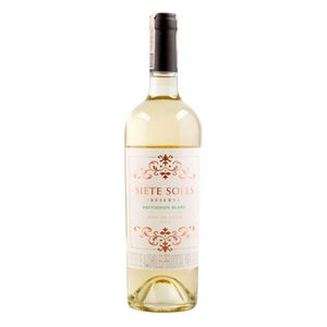 Vino blanco SIETE SOLES sauvignon (750 ml)