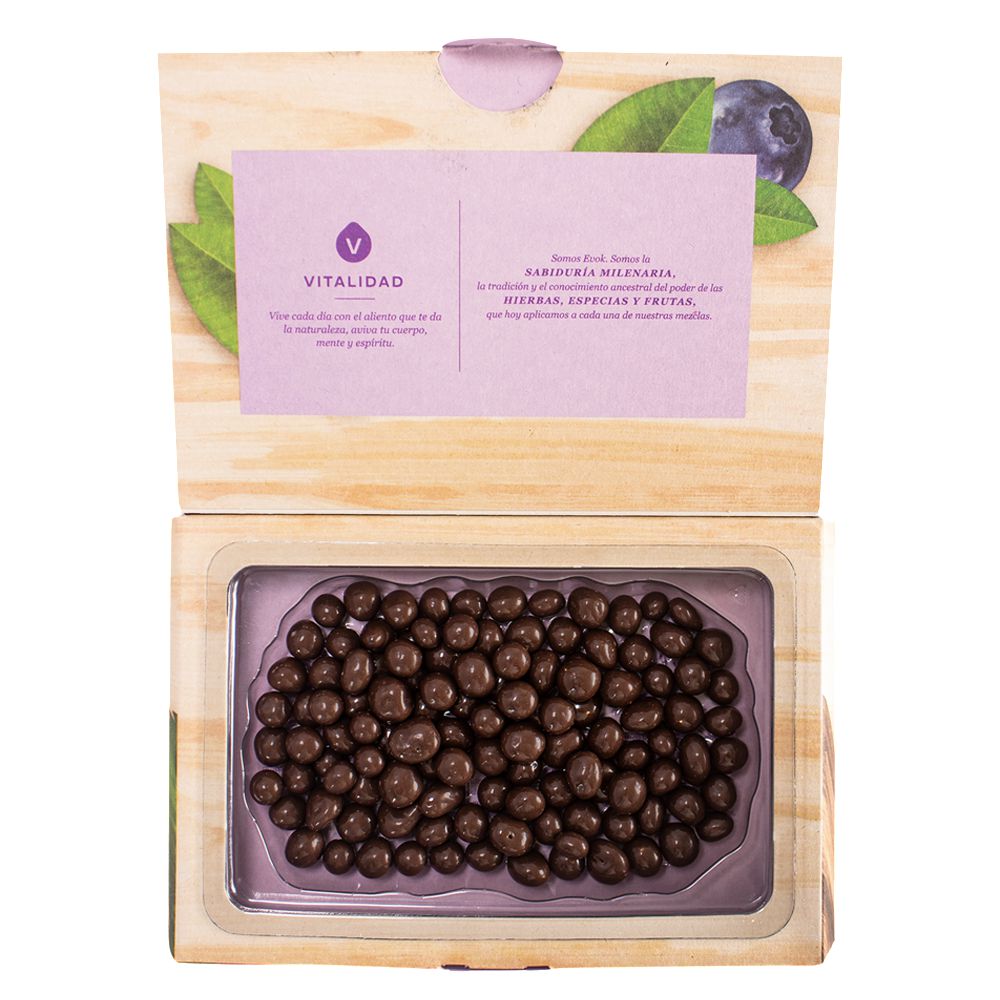 Chocolate EVOK Arándanos Y Canela (95  gr) img #2
