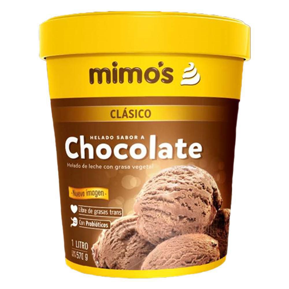 Helado MIMOS sabor chocolate (570  gr) img #1