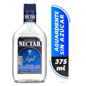 Aguardiente NECTAR azul sin azúcar (375 ml)