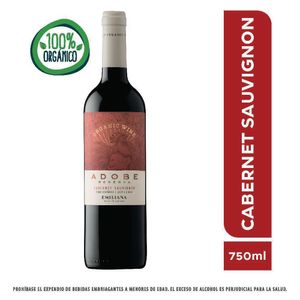 Vino tinto EMILIANA orgánico Cabenet S (750 ml)