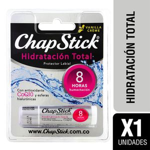 Protector labial CHAPSTICK hidratación total (4 gr)