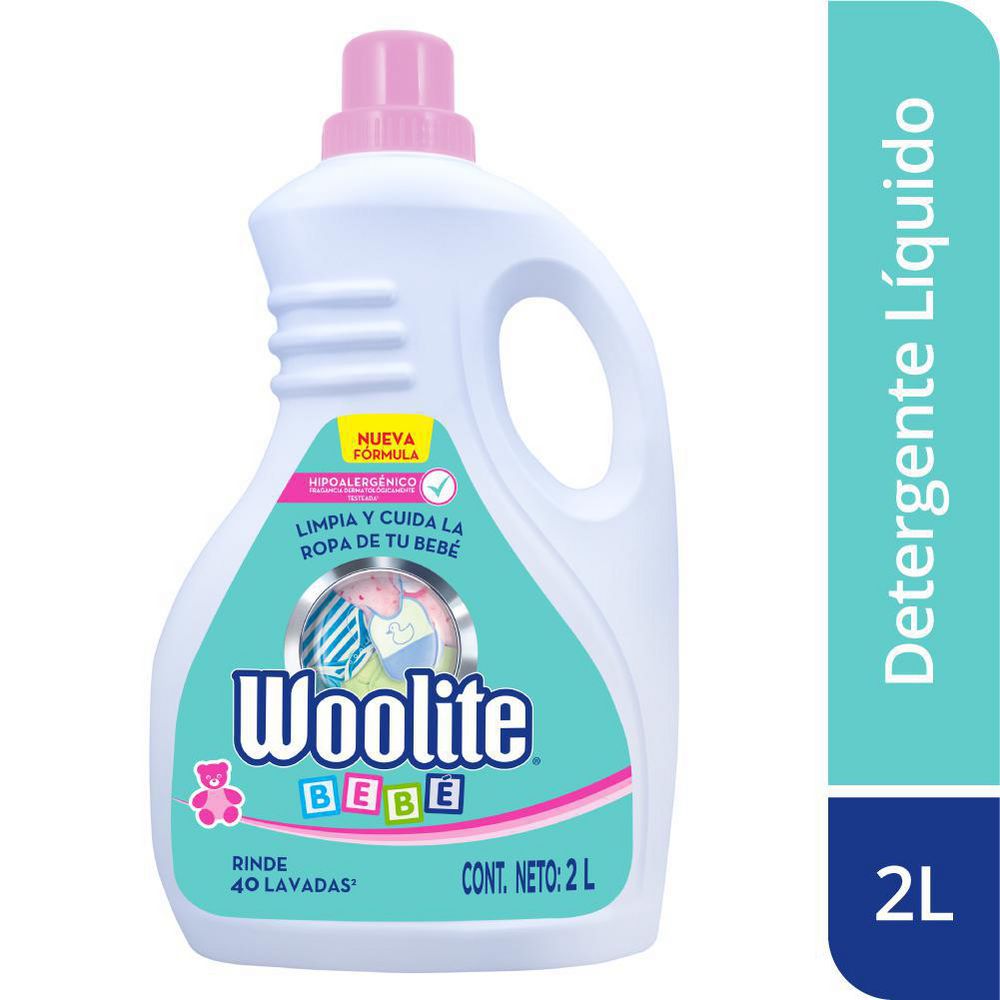 Detergente líquido WOOLITE para ropa de bebé (2000  ml) img #1