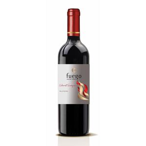 Vino tinto FUEGO AUSTRAL MARCA EXCLUSIVA chileno Cabenet S (750 ml)