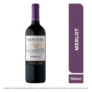 Vino tinto FRONTERA merlot Merlot (750 ml)