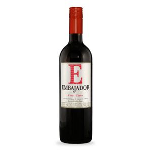 Vino tinto EMBAJADOR chileno (750 ml)