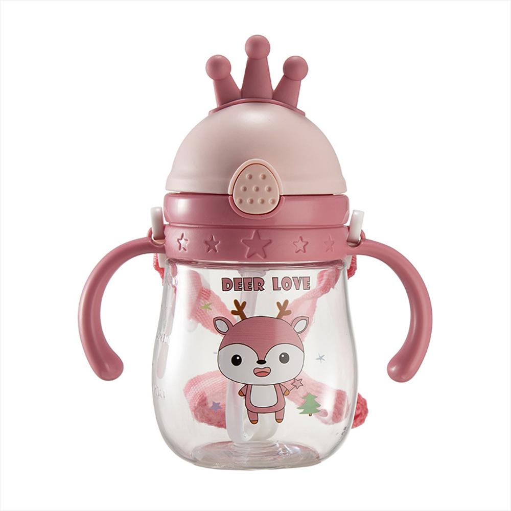 Botilito Para Bebe Con Corona Rosa img #1