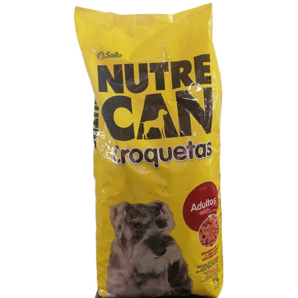 Comida para perros NUTRECAN adultos croquetas (2000  gr) img #1