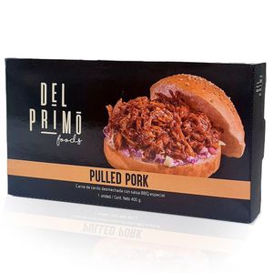 Pulled pork Del Primo Foods fresco BBQ (1 und)