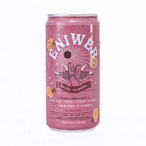 Aperitivo ENIWER READY TO DRINK tinto naranja canela (269 ml)