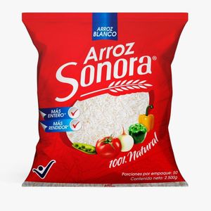 Arroz SONORA blanco (2500 gr)