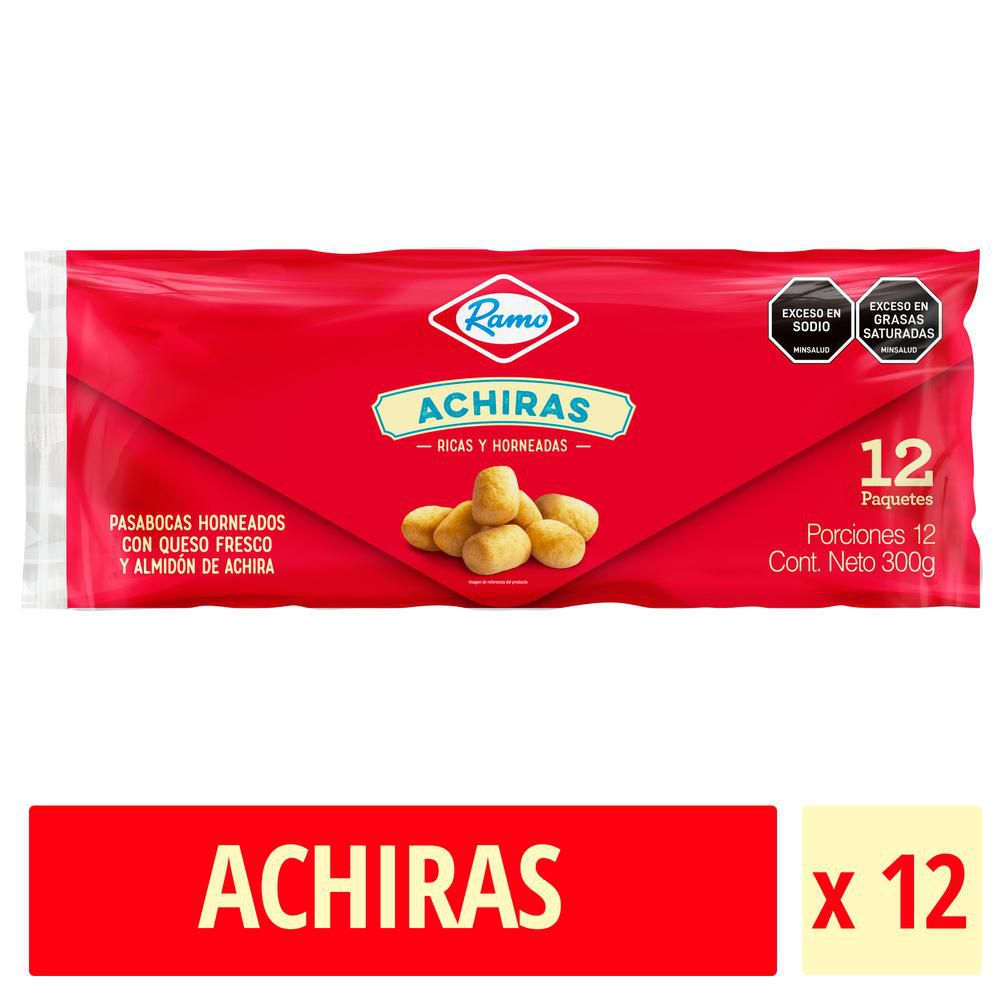 Pasabocas Achiras RAMO x12und (300  gr) img #1