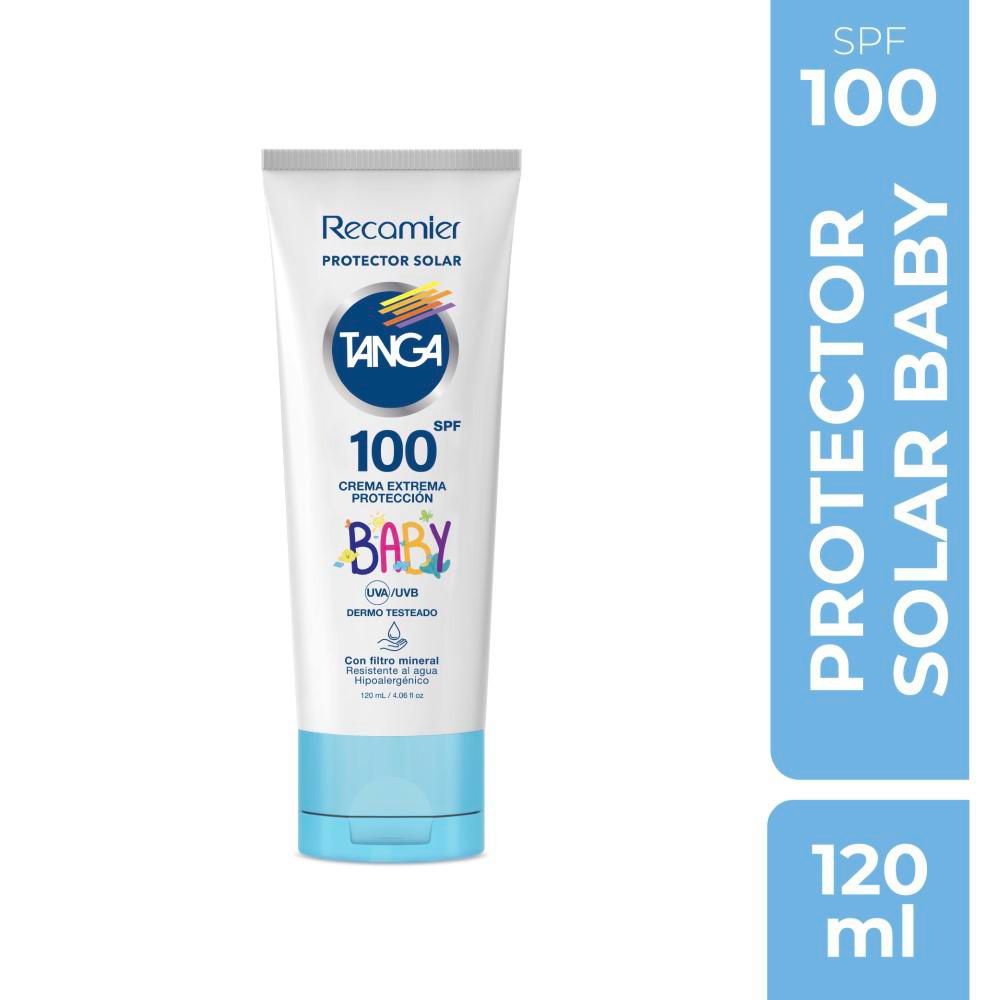 Protector solar TANGA baby crema FPS 100 (120  ml) img #1