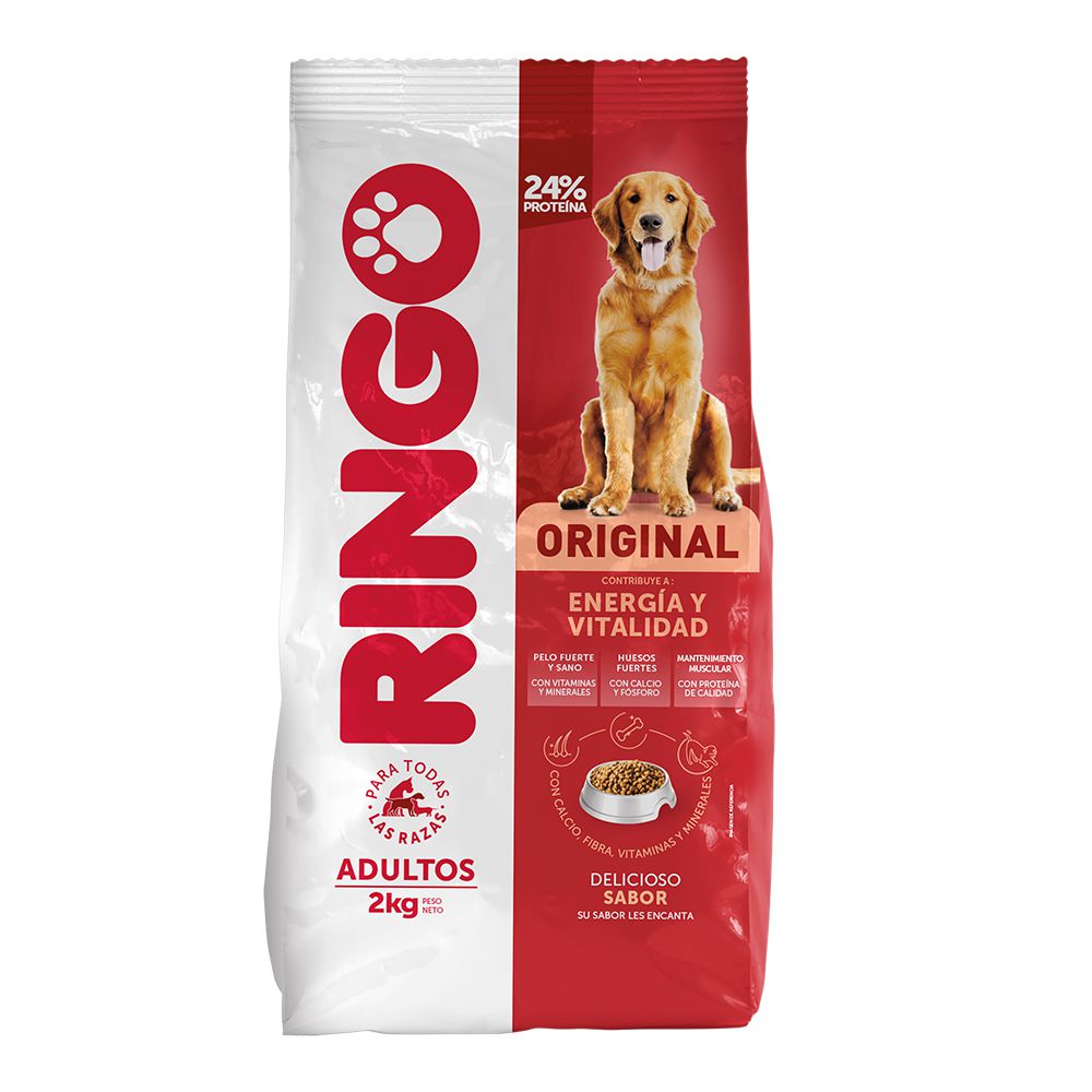 Comida para perros RINGO adultos original (2000  gr) img #1