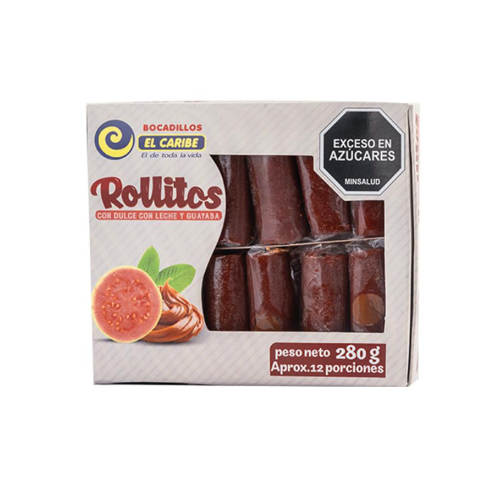 Bocadillo EL CARIBE rollitos con arequipe (280  gr) img #1